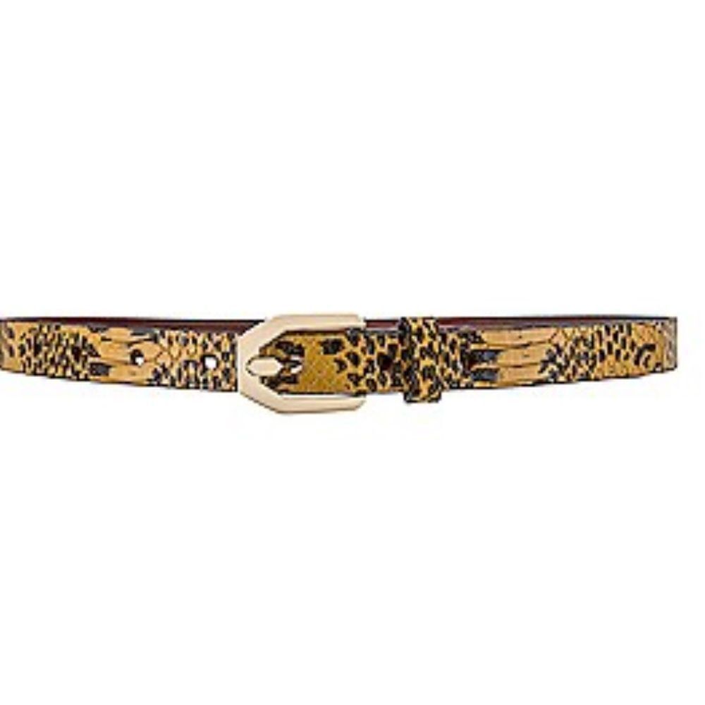 NWT FRAME Le Polygon Belt in Python Multi
